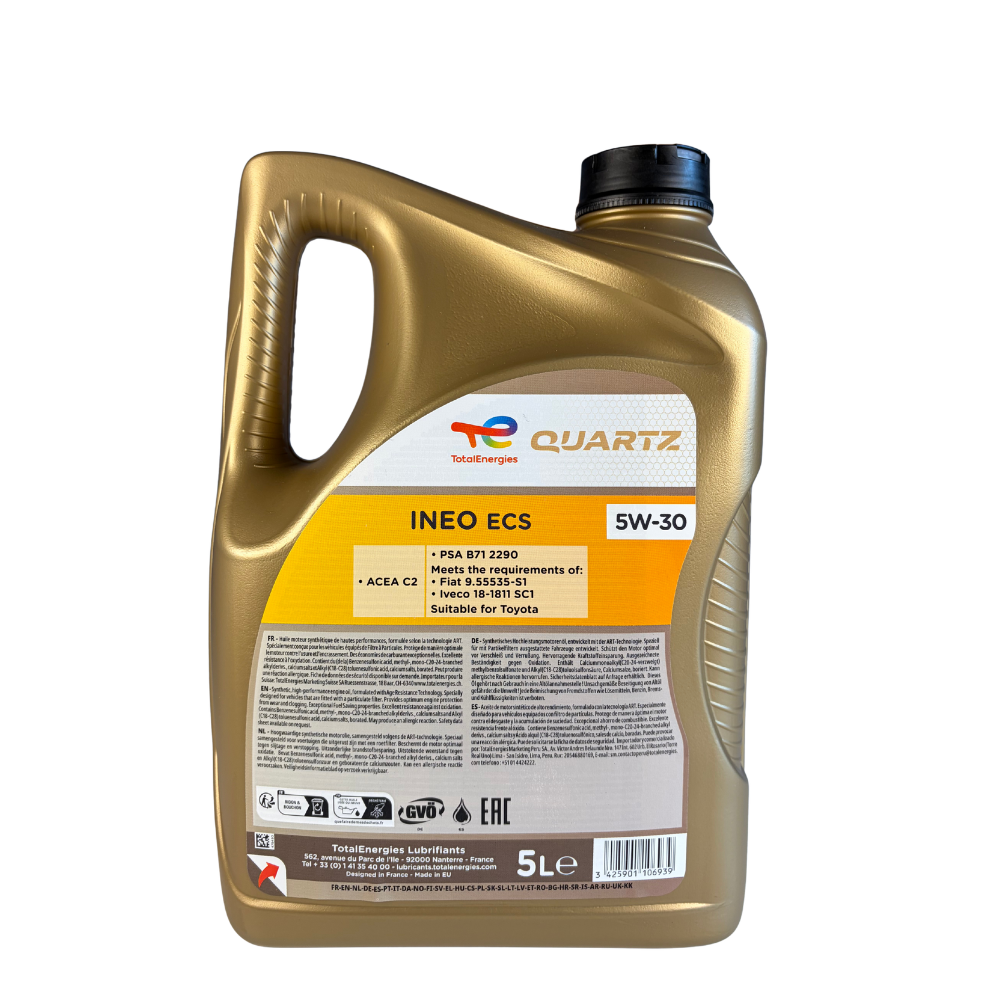 Cartone Total Quartz Ineo ECS 5w-30 15L (3x5L) - immagine 3