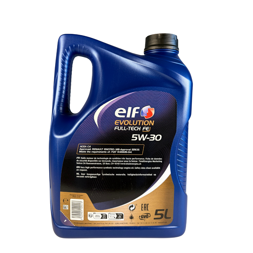 Cartone Elf Evolution Full-Tech FE 5w-30 15L (3x5L) - immagine 3