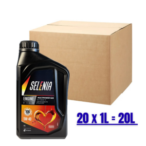 Cartone Selenia Multipower Gas 5w-40 20L (20x1L)