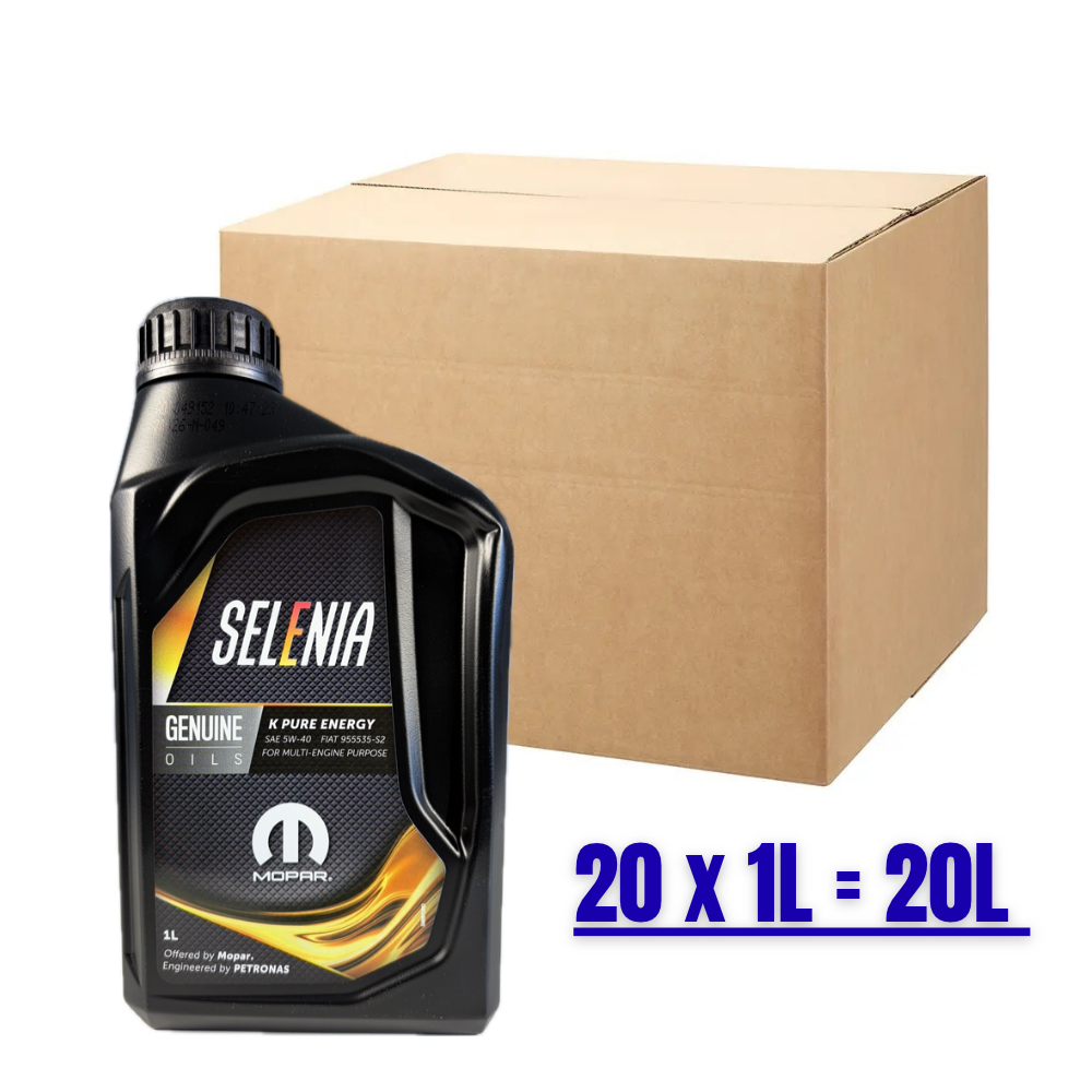 Cartone Selenia K Pure Energy 5w-40 20L (20x1L)