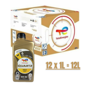 Cartone Total Quartz Ineo RCP 5w-30 12L (12x1L)